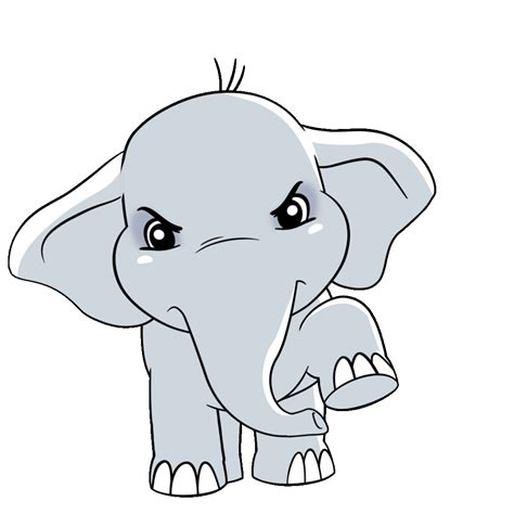 Angry Elephant Sticker by Canticos World for iOS & Android | GIPHY