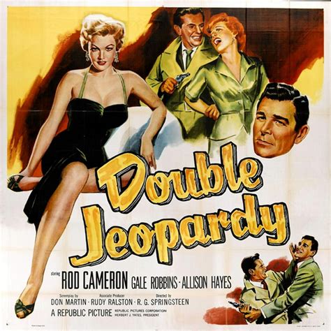 Double Jeopardy - movie POSTER (Style A) (27" x 40") (1955) - Walmart ...