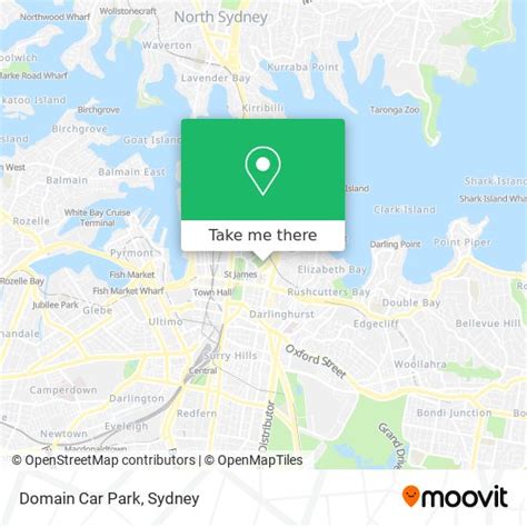 How to get to Domain Car Park in Sydney by bus, train or ferry?