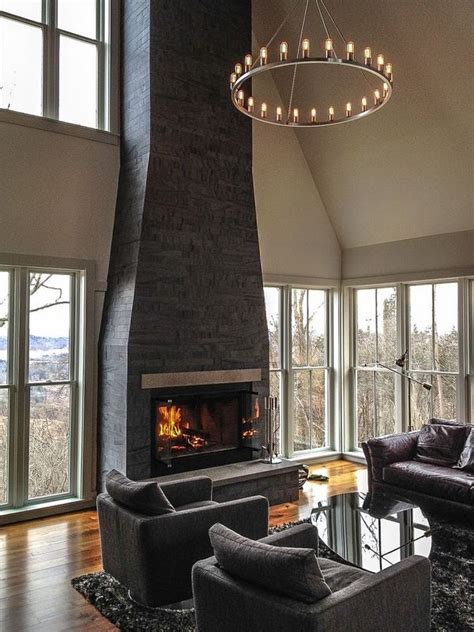 Pin by Tricia Gugliotti on Home Design | Modern fireplace, Slate ...