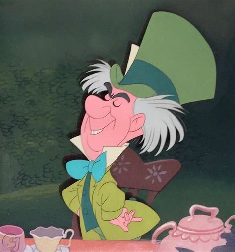 1951 DISNEY ALICE IN WONDERLAND MAD HATTER ORIGINAL PRODUCTION ANIMATION CEL | #1916249544