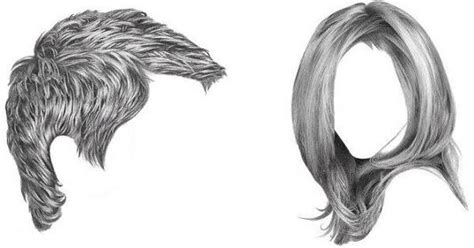 How to Draw Realistic Hair: Easiest Way! | RapidFireArt