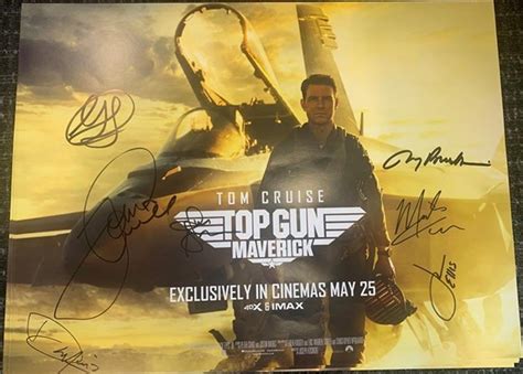 Competition | Win a poster signed by Tom Cruise and the cast of Top Gun: Maverick | Picturehouse ...