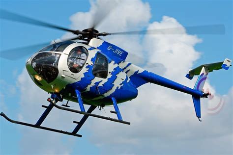 Roban MD-500E G-Jive Blue 500 Size Helicopter Scale Conversion - KIT – Motion RC