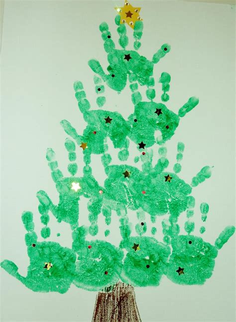 Handprint Christmas Tree