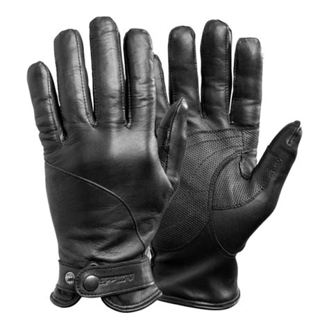 Classic Leather Cycling Gloves, Black | Shop Now