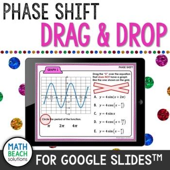 Trigonometric Functions Phase Shift Activity (Sine and Cosine) | TPT