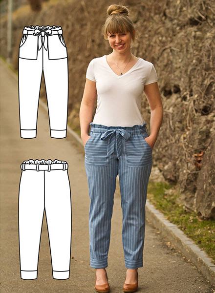 Pants Pattern - Penelope Pants Sewing Pattern | Gina Renee Designs