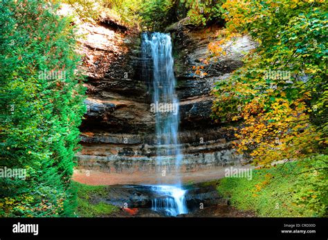 Munising Falls Upper MIchigan - www.tinytilemosaics.com