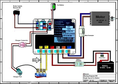 Razor E100 Wiring Diagram – Easy Wiring