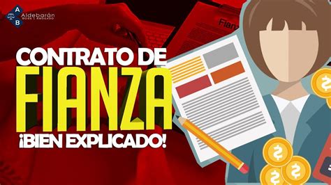 Contrato de FIANZA bien explicado HD - YouTube