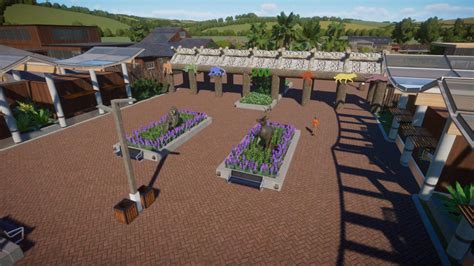 Zoo entry plaza I’ve been working on : r/PlanetZoo