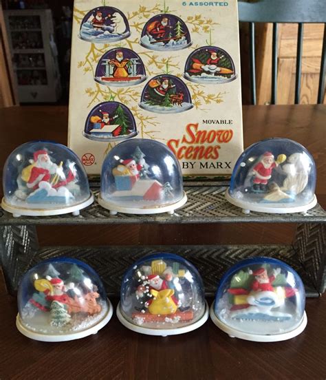 Magical snow globes - even if they were just plastic! | Christmas snow ...