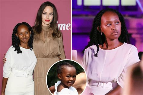 Angelina Jolie & Brad Pitt's daughter Zahara, 16, looks so grown up on ...