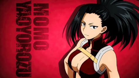 HD Wallpaper: Momo Yaoyorozu from My Hero Academia by Sanoboss