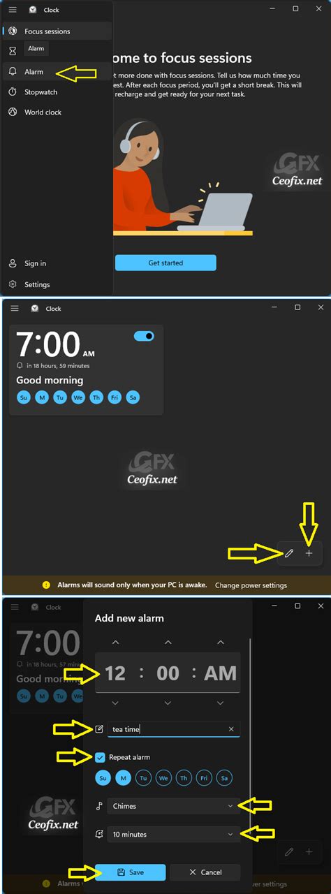 How to Set an Alarm Clock in Windows 11