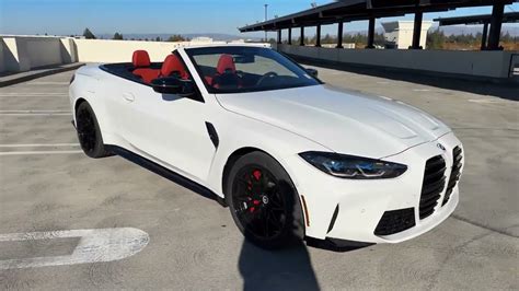 Bmw M4 White Convertible