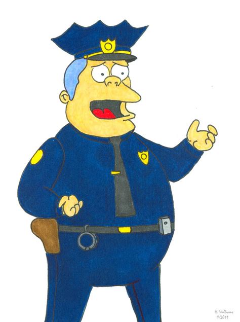 Chief Wiggum by 12jack12 on DeviantArt