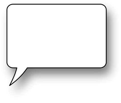 Clipart - Speech bubble