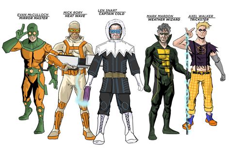 THE ROGUES - The Flash 10 Years Later Part 3 by KevinDoesArt0 on DeviantArt