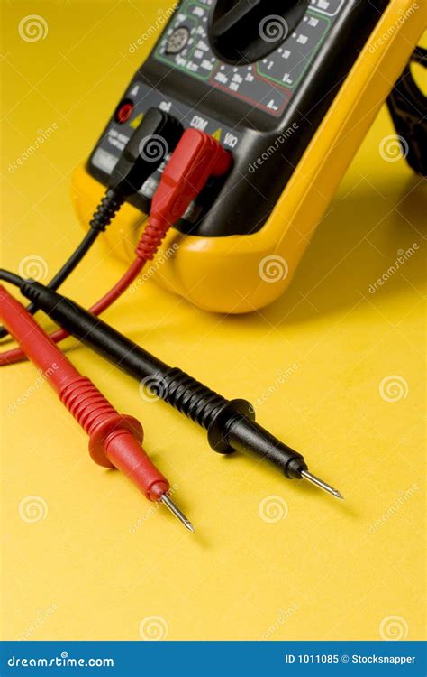 Digital Multimeter Probes Royalty Free Stock Photo - Image: 1011085