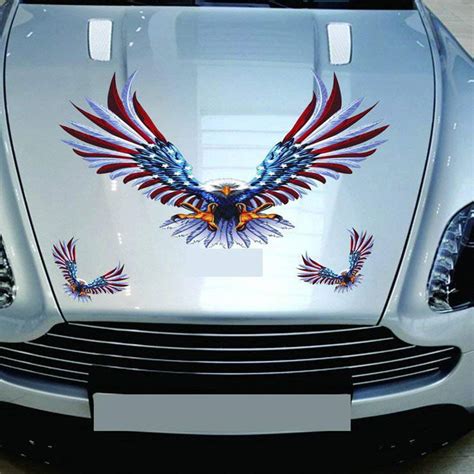 giftcity American Flag Sticker Eagle Car Decal(4 Pcs), Car Graphics V – Fochutech