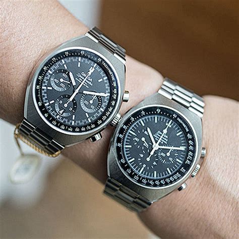 Comparative Review: The Modern and Vintage Omega Speedmaster Mark II ...