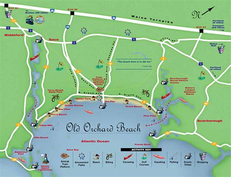 Old Orchard Beach Maine - Directions and Maps