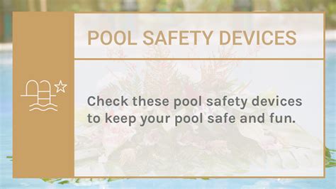 Swimming Pool Safety Devices - Overview of safety devices and accessories to make your pool safer