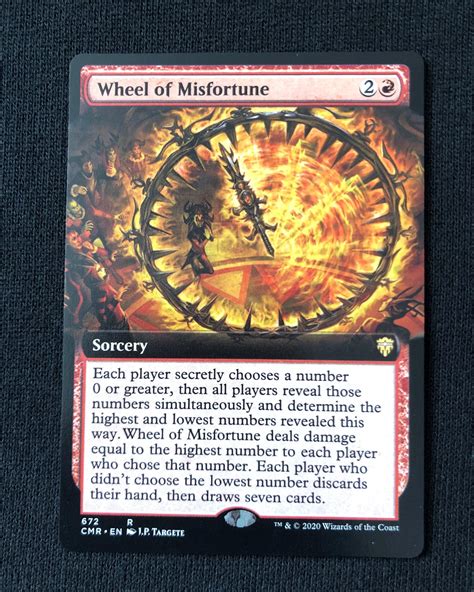 Wheel of Misfortune (Showcase) - MTG Proxy Commander Legends - Proxy King