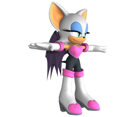 PC / Computer - Sonic Forces - Rouge the Bat - The Models Resource