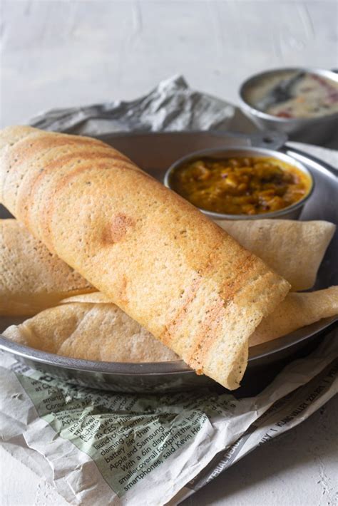 Thosai/Indian Rice Lentil Pancake (Vegan | Gluten-Free | Oil-Free ...