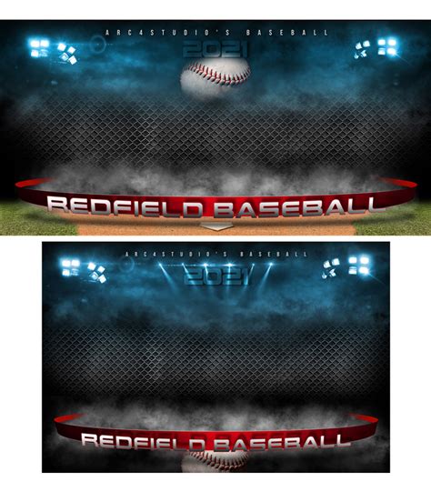 Baseball Banner Background Templates