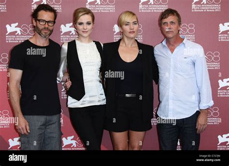 GUY PEARCE EVAN RACHEL WOOD KATE WINSLET TODD HAYNES MILDRED PIERCE PHOTOCALL. 68TH VENICE FILM ...