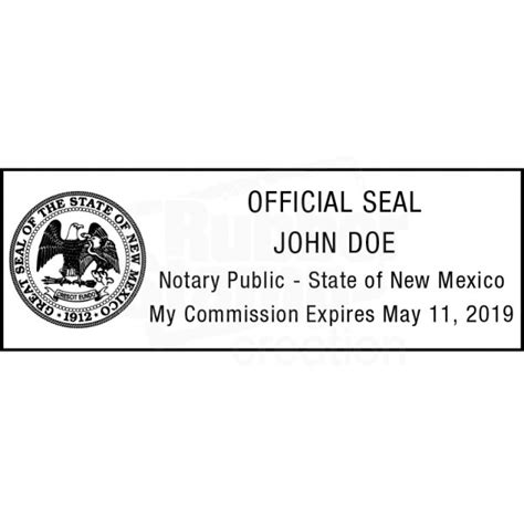 New Mexico Notary Stamp | Images and Photos finder