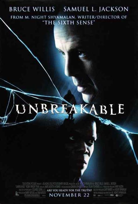 unbreakable movie poster - Horror Society