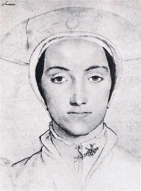 Portrait of Anne Boleyn by Hans Holbein Wall Art