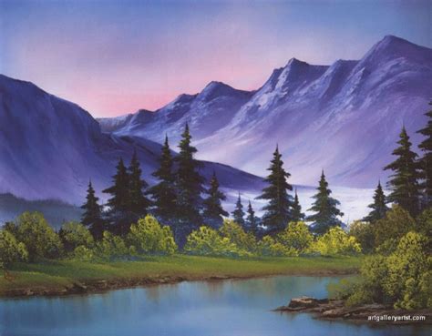 Landscape Paintings Acrylic, Nature Art Painting, Watercolor Landscape, Landscape Art ...