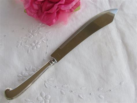 Vintage Cake Knife with Sterling Silver Handle – Haute Juice