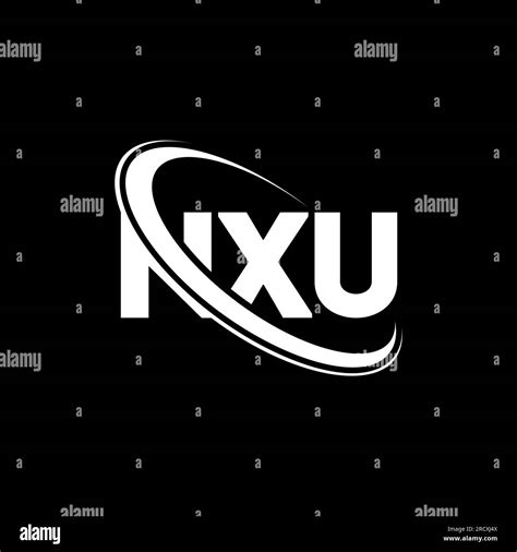 NXU logo. NXU letter. NXU letter logo design. Initials NXU logo linked with circle and uppercase ...