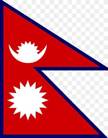 Free download | Flag of Nepal, Nepal s, angle, flag, triangle png | PNGWing