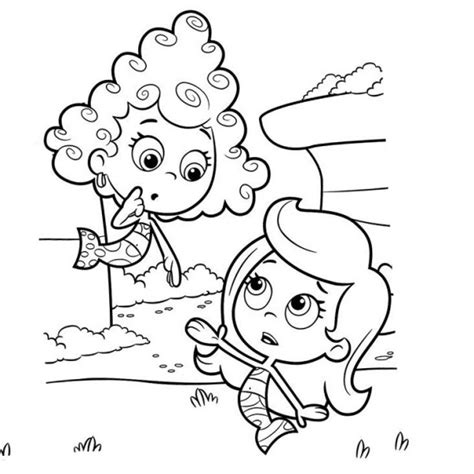 Bubble Guppies Coloring Pages Molly - Free Printable Coloring Pages