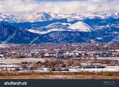 Colorado Front Range Rocky Mountains During Stock Photo 44372683 ...