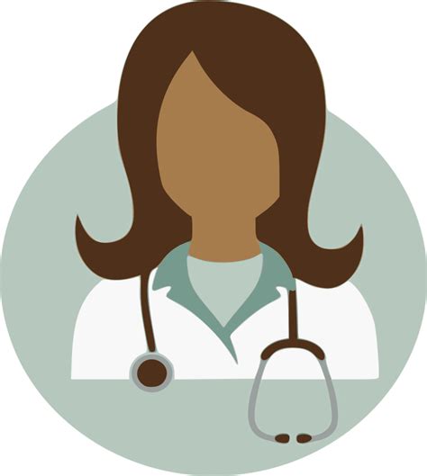 OnlineLabels Clip Art - Female Doctor