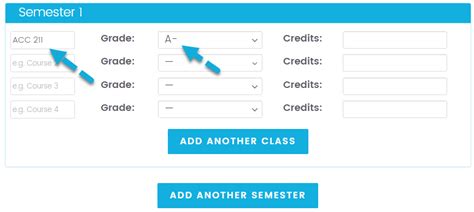 College GPA Calculator