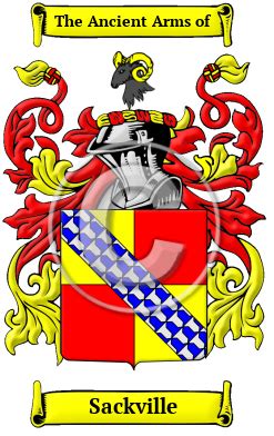 Sackville Name Meaning, Family History, Family Crest & Coats of Arms