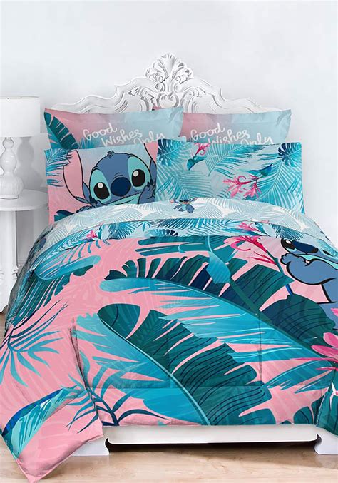 Disney's Lilo & Stitch Floral Fun Full Bed Set