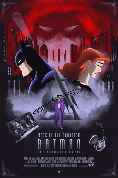 Batman: Mask of the Phantasm poster by Marko Manev : r/batman