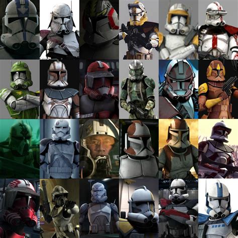 Star Wars Clone Commanders : Remembering Star Wars Original Badass ...