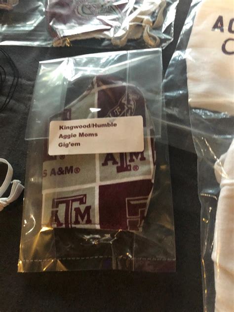 BOUTIQUE – Aggie Masks For Sale | Kingwood / Humble Aggie Moms' Club